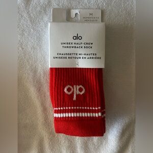 Alo Red Casual Socks
